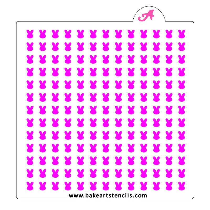 Sprinkle Art Stencil, Bunny