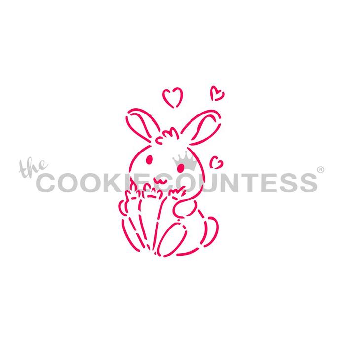 Bunny PYO Stencil