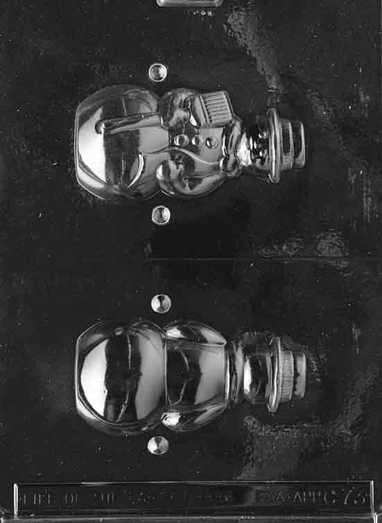 Snowman Mold, 2 Piece