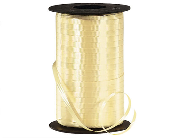 Pastel Yellow Curling Ribbon, 500yd