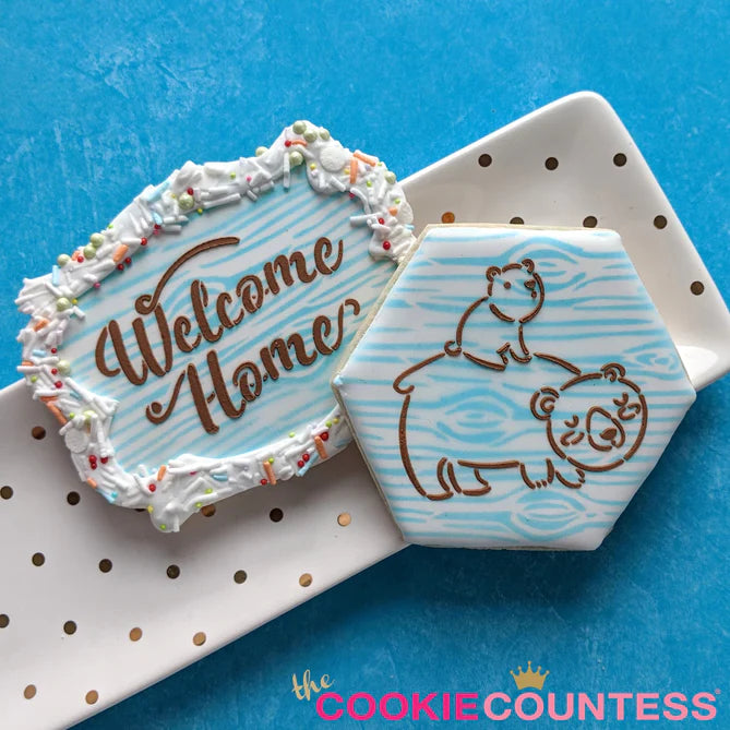 Welcome Home Stencil