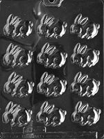 Bite Size Cottontail Bunny Mold, 12 cavity