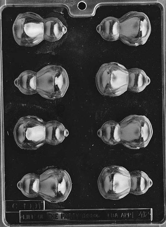 Small 3D Sleeping Duck, 8 cavity