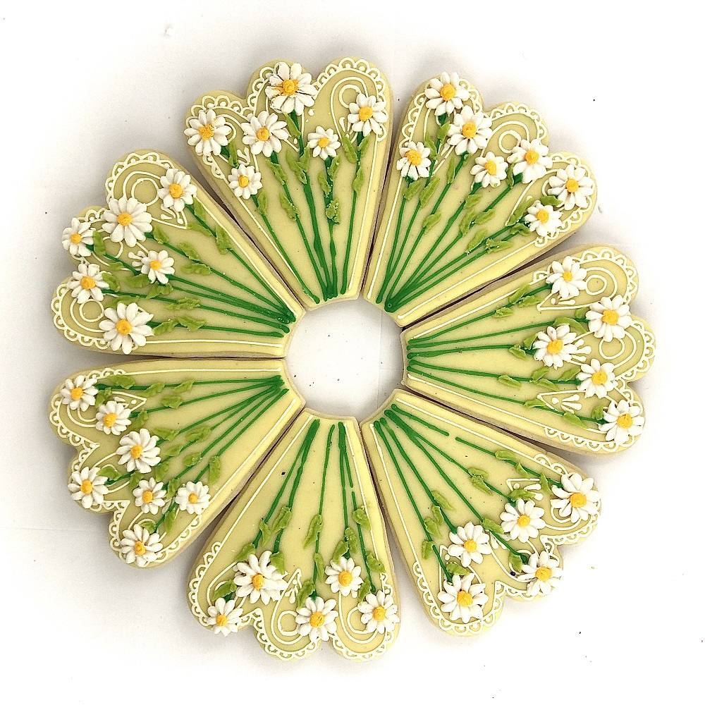 Fan Cookie Platter Cookie Cutter, 4.5"