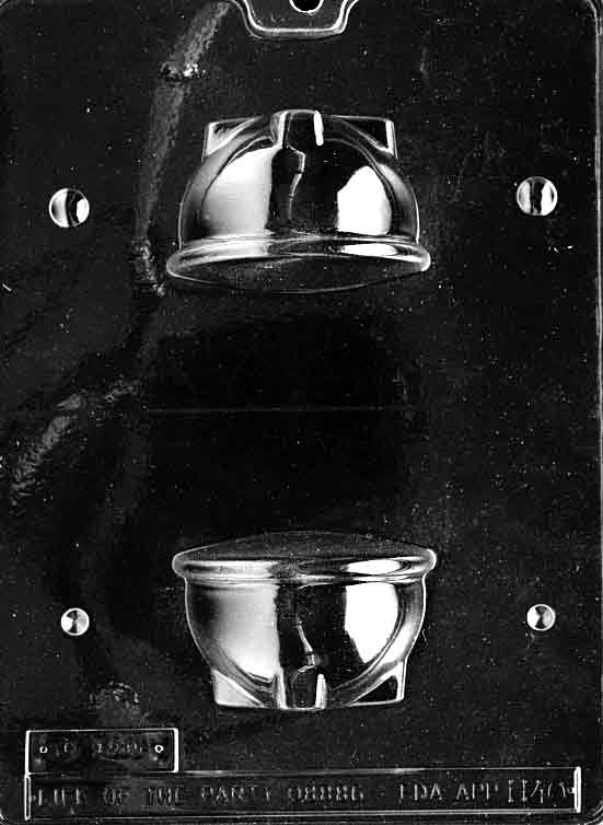 3D Pot/Cauldron Mold, 2 piece