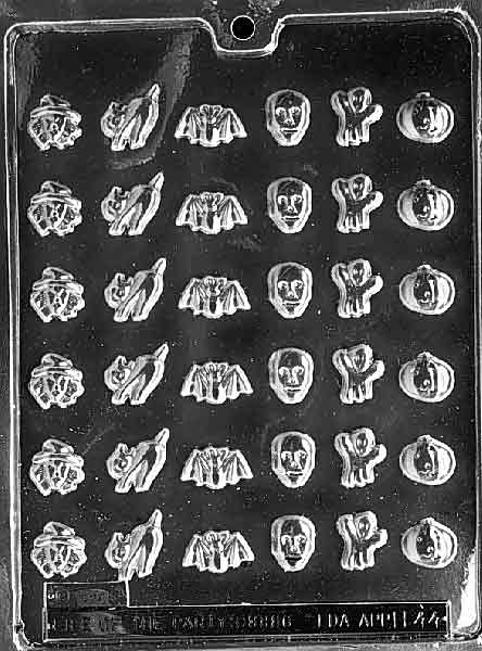 Halloween Charms Assortment Mold