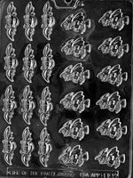 Bite Size Bats & Witches Mold