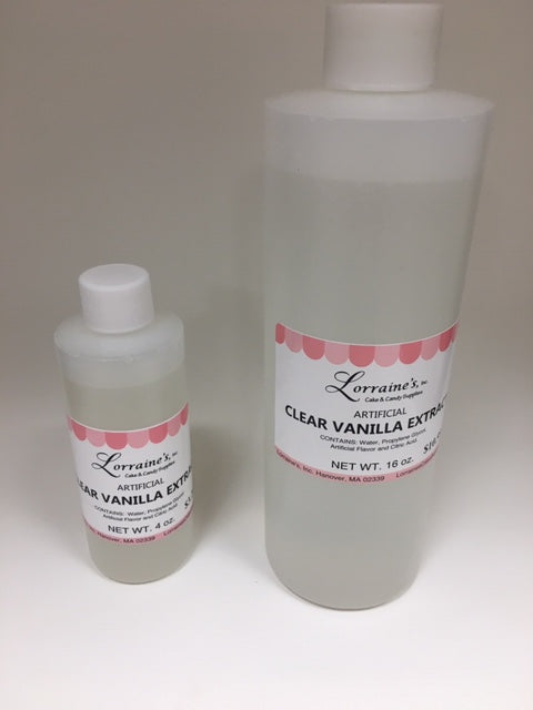 Lorraine's Clear Vanilla, 16oz