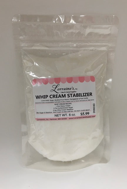 Whip Cream Stabilizer 