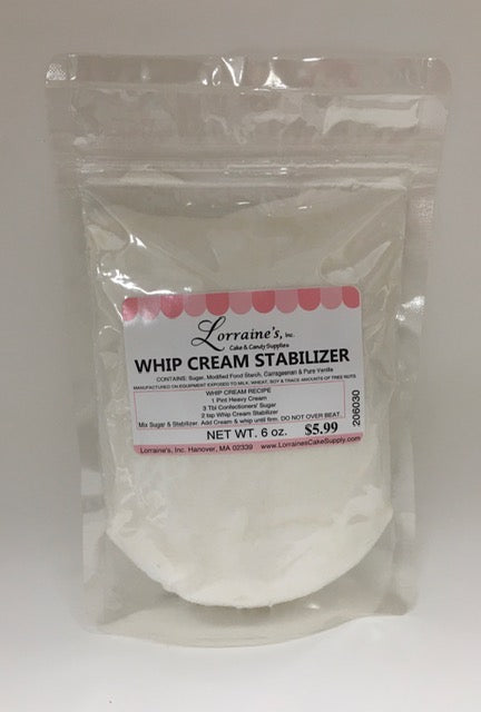 Whip Cream Stabilizer, 6oz