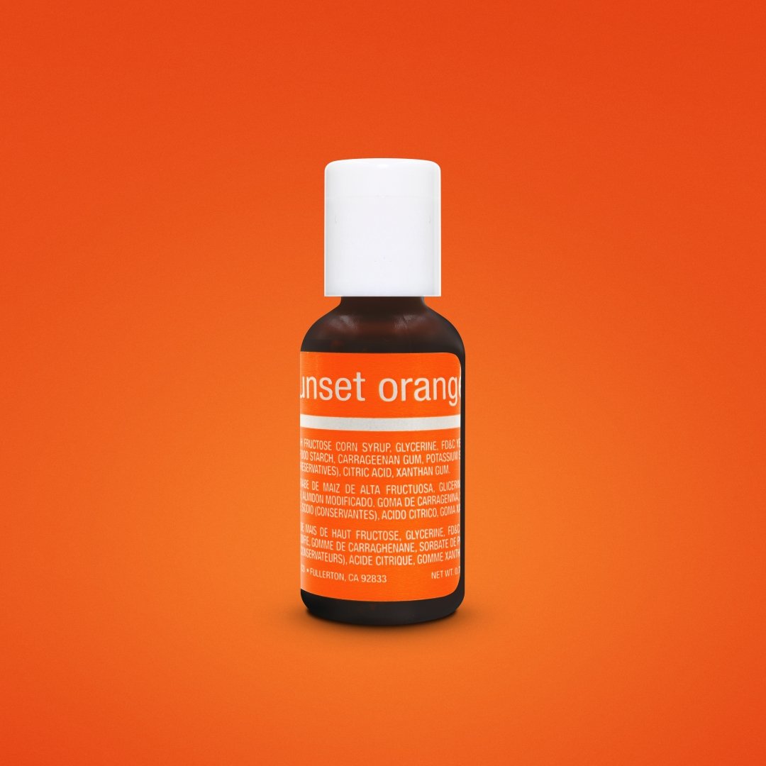 Sunset Orange Liqui-Gel (Chefmaster)