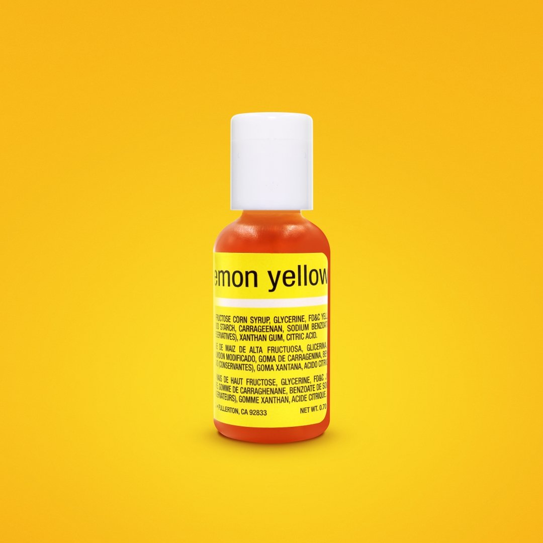 Lemon Yellow Liqui-Gel (Chefmaster)