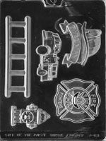 Firefighter Assortment Mold