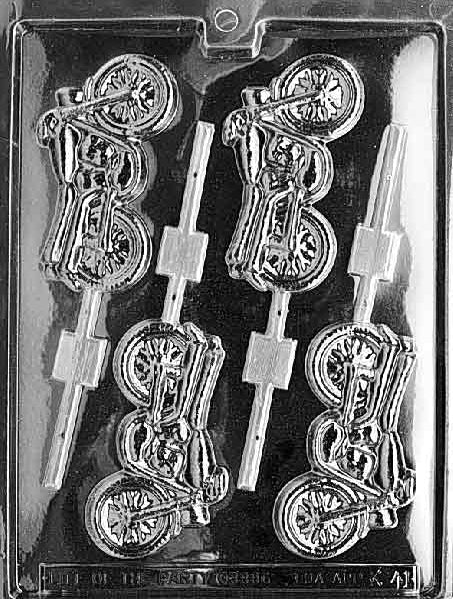 Motorcycle Pop, 4 cavity