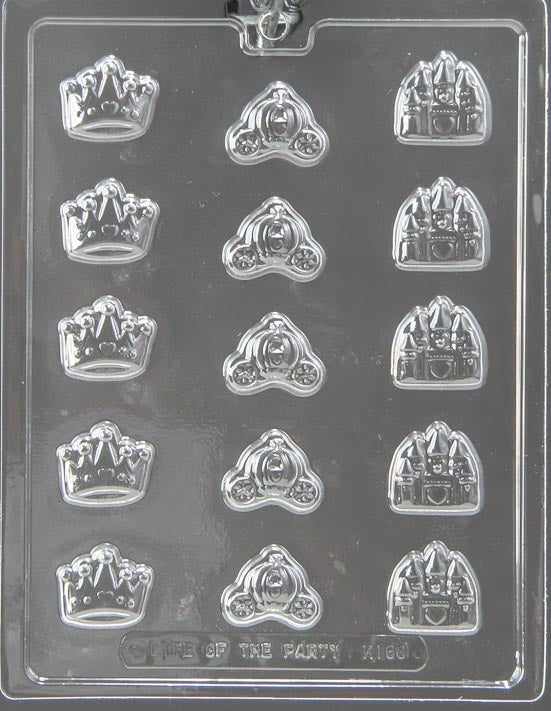Bite Size Princess Crown, Coach, Castle Assortment
