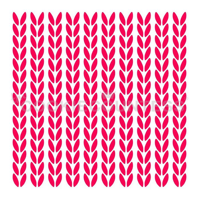 Knit Pattern Stencil