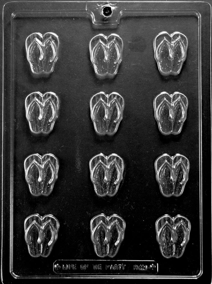 Flip Flops Bite Size Mold