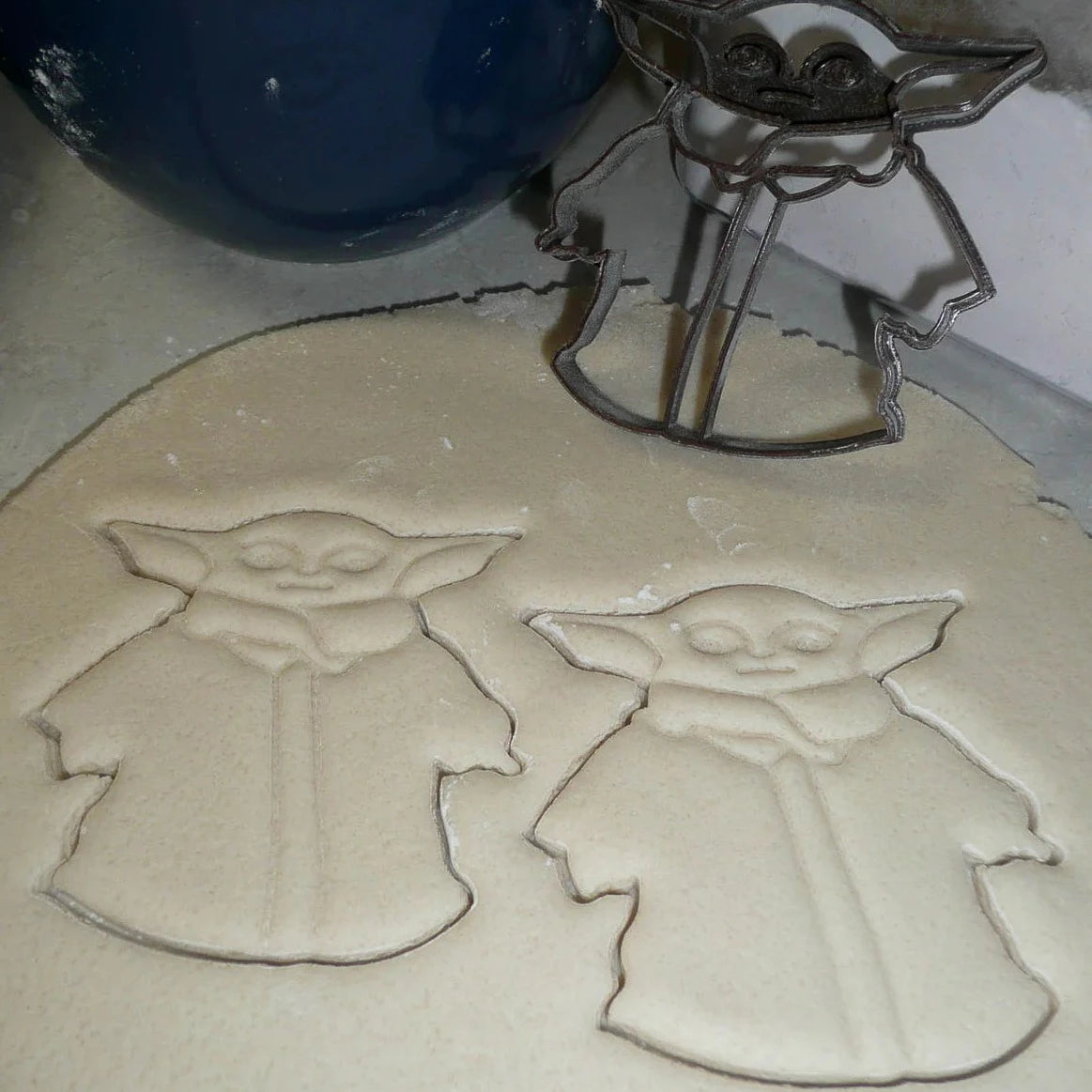 Baby Yoda Child Plastic Cookie Cutter