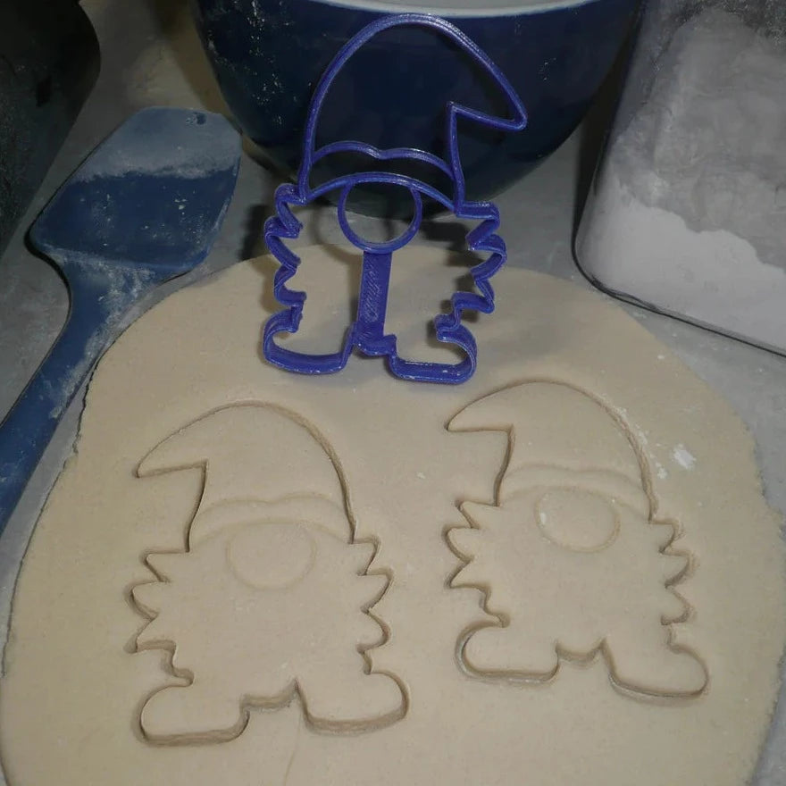 Garden Gnome Plastic Cookie Cutter