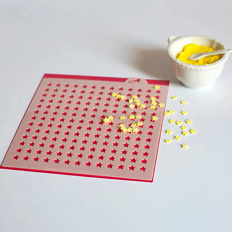 Sprinkle Art Stencil, Star
