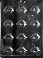 Bite Size Puckered Kiss Lips, .3oz