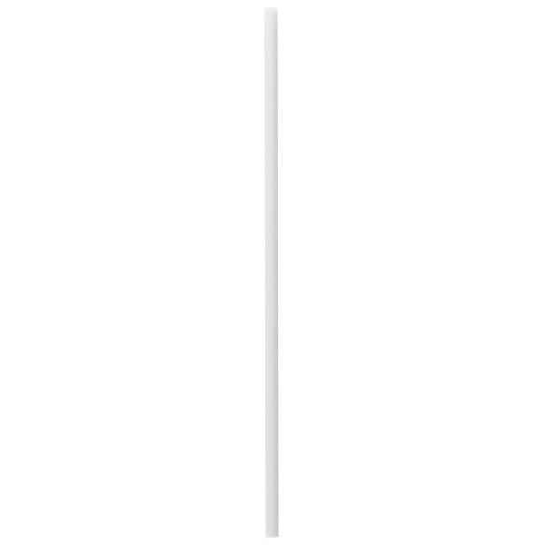 Plastic Pop Sticks, 6" White, 50 Pack