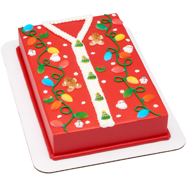 Christmas Charms Sugar Dec-Ons, 12 Pack