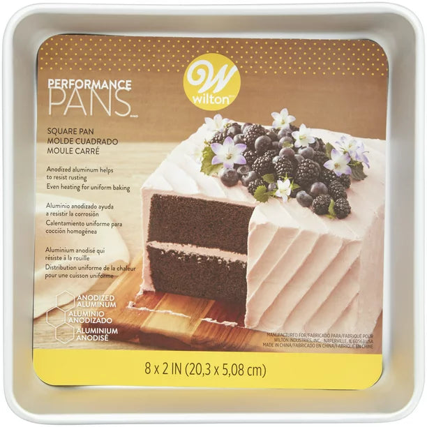 Square Pan, 8x2", Wilton Performance