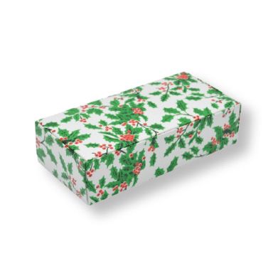 Holly Box, 1/4 lb, 1 Piece