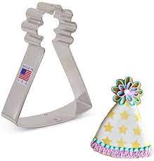 Party Hat Cookie Cutter, 4"