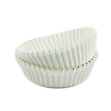 Candy Cups, #601 White, 100 Pack