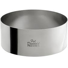 Cake and Pastry Ring, 2-3/4" x 1-3/4"