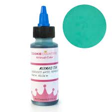 Mermaid Teal Airbrush Color, 2oz