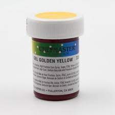 Golden Yellow Gel Color