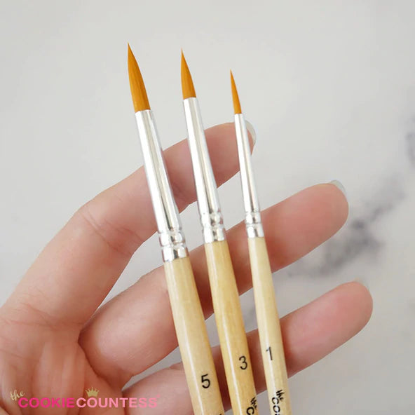 Food Safe Brushes, Set of 6