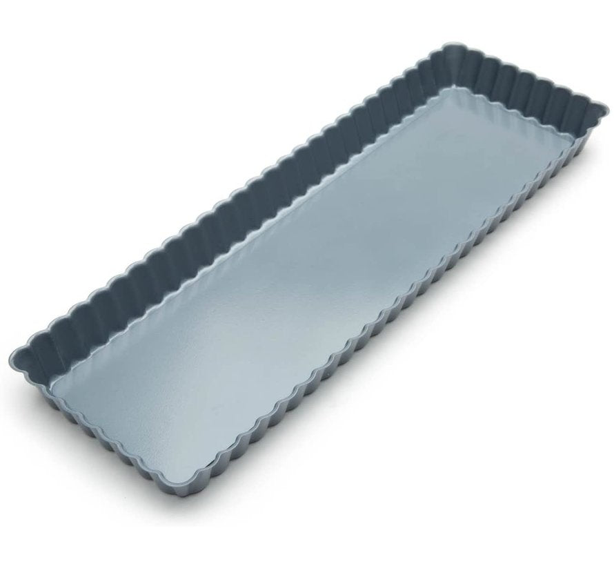 Loose Bottom Rectangle Tart / Quiche Pan, 14"x 5", Fox Run