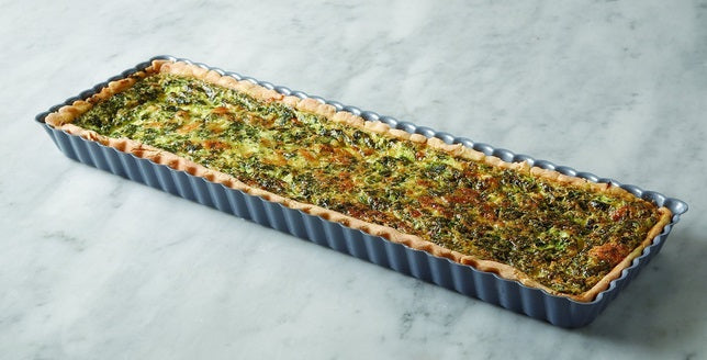 Loose Bottom Rectangle Tart / Quiche Pan, 14"x 5", Fox Run