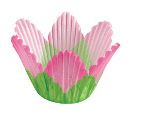 Petal Cups, Pink, 24 Pack