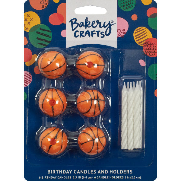 Basketball Candle Holders