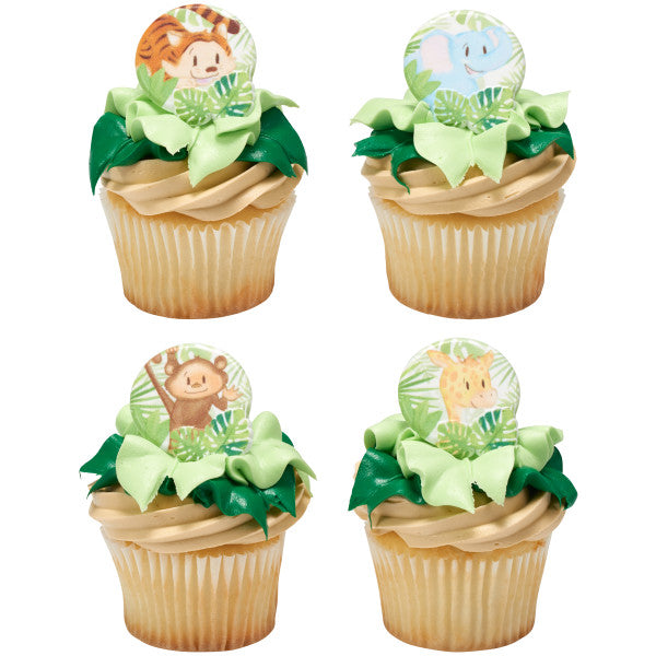 Baby Animals Rings, 8 Pack