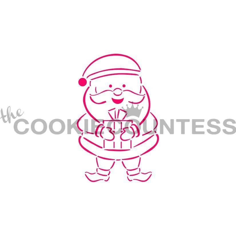 Santa PYO Stencil