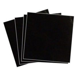 Black Candy Foil, 3x3 Sheets, 125 Pack