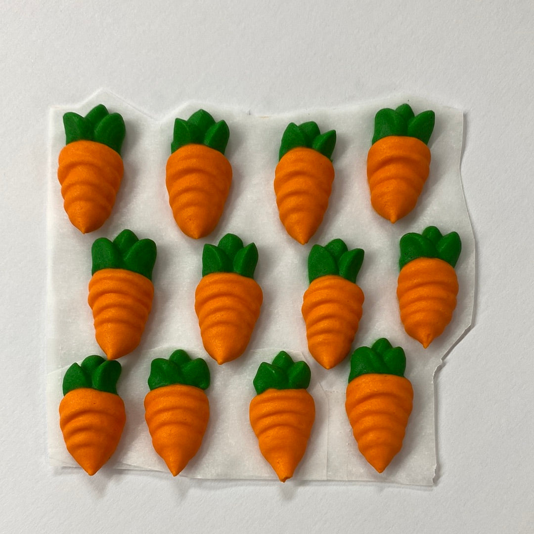 Sm. Icing Carrots, 3/4", 12 Pack