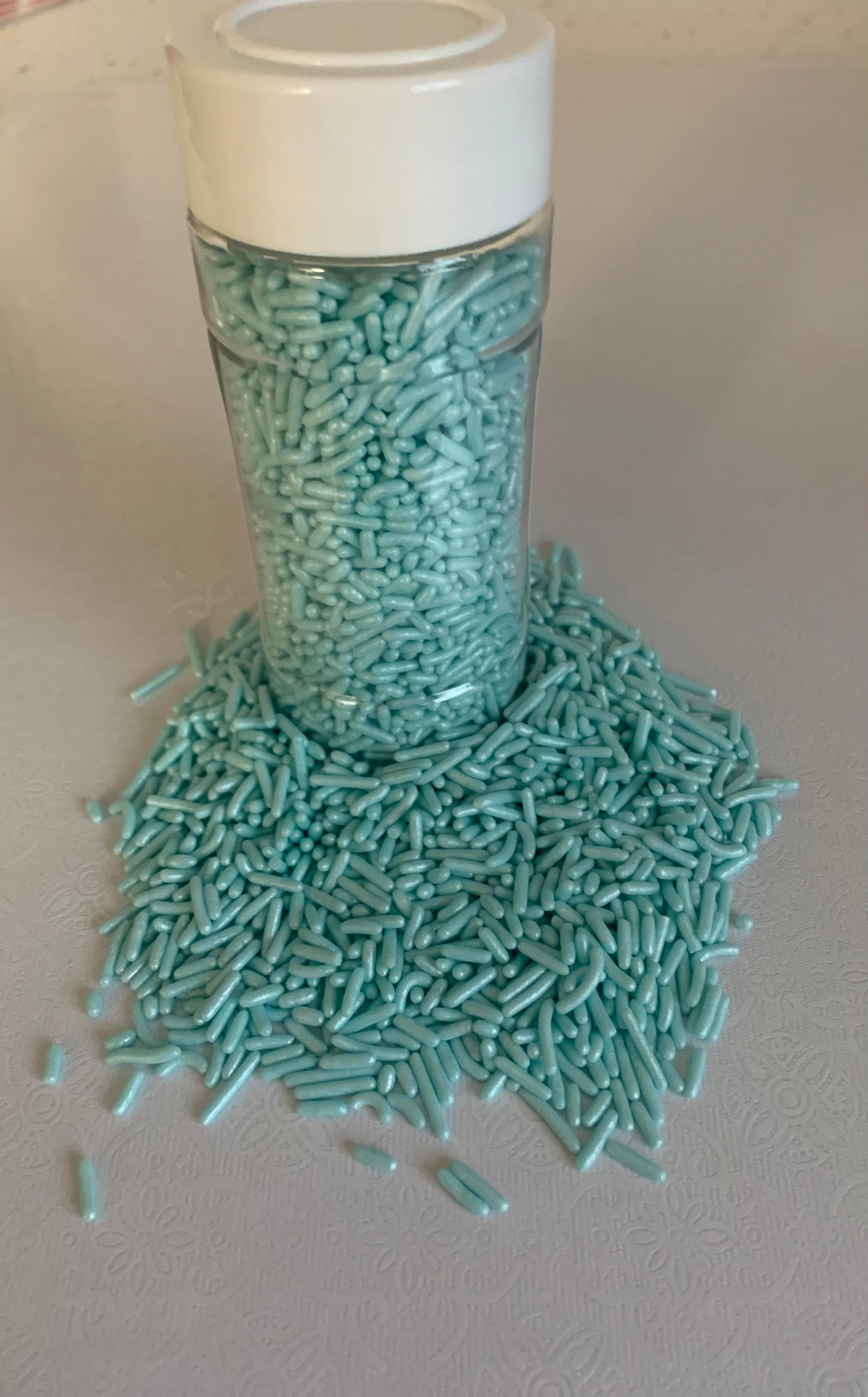 Jimmies Pearl Blue Bits, 3oz