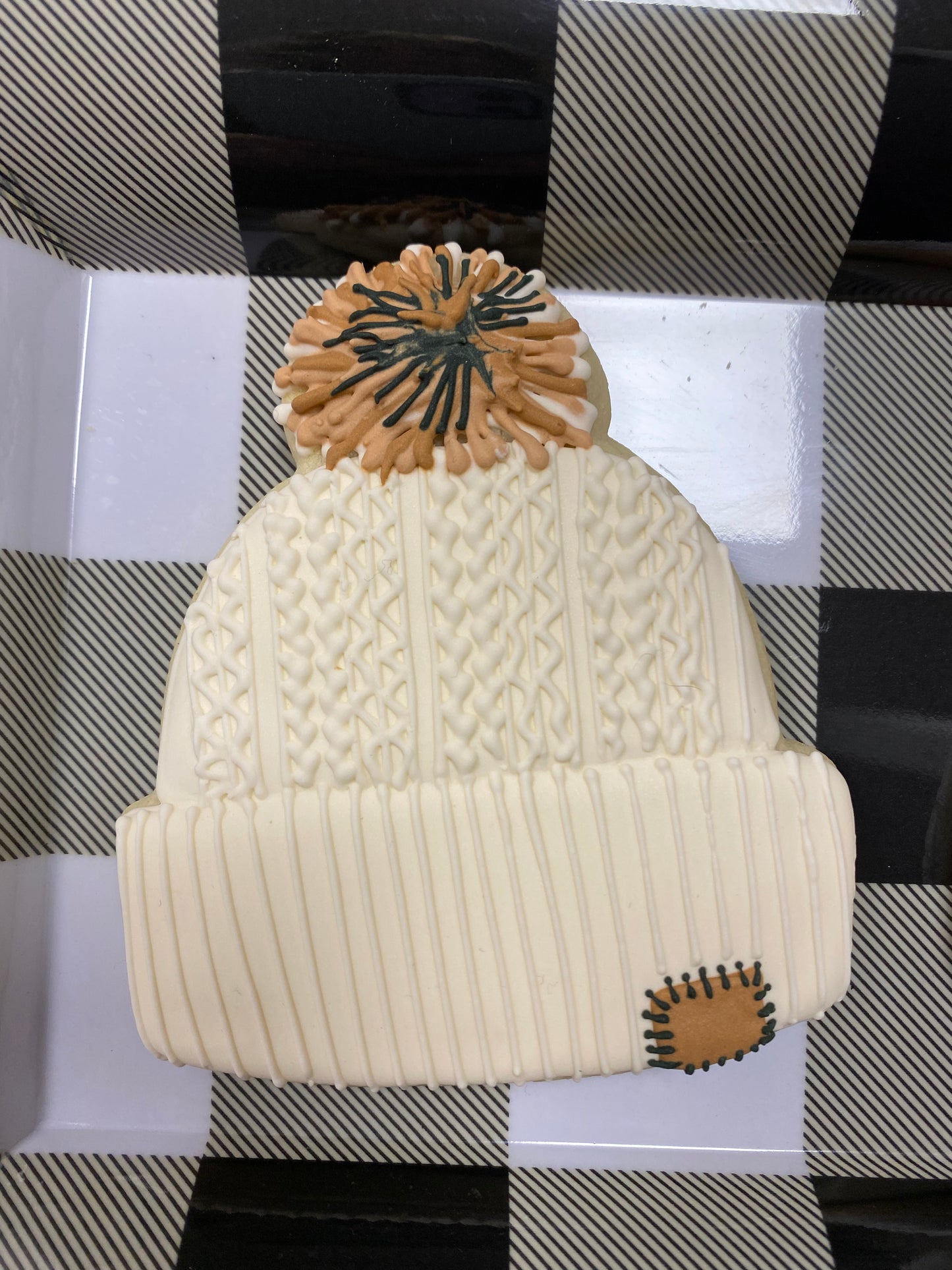 Beanie Hat / Winter Hat Cookie Cutter, 3.5"