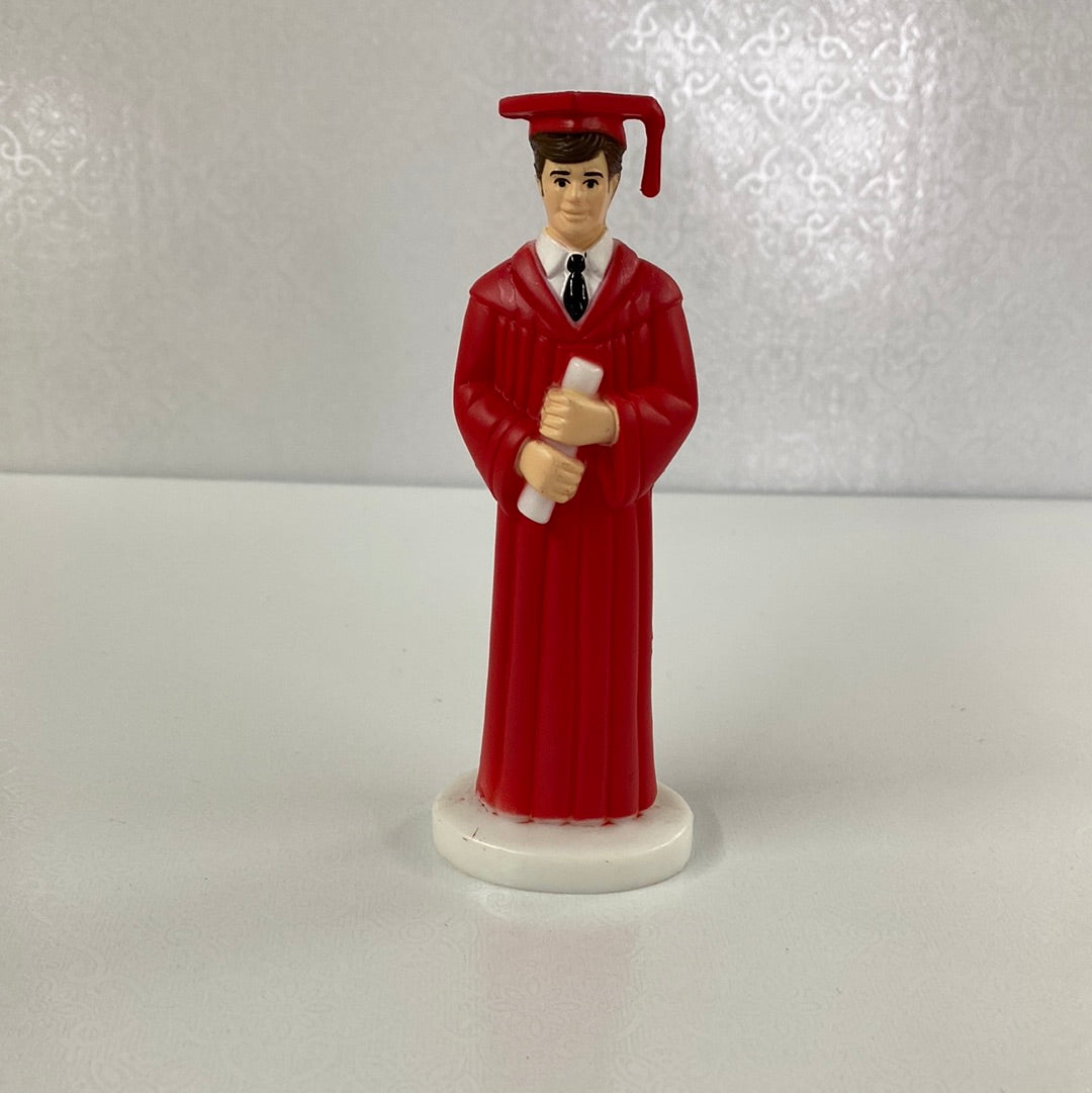 Graduate Boy, Red Robe