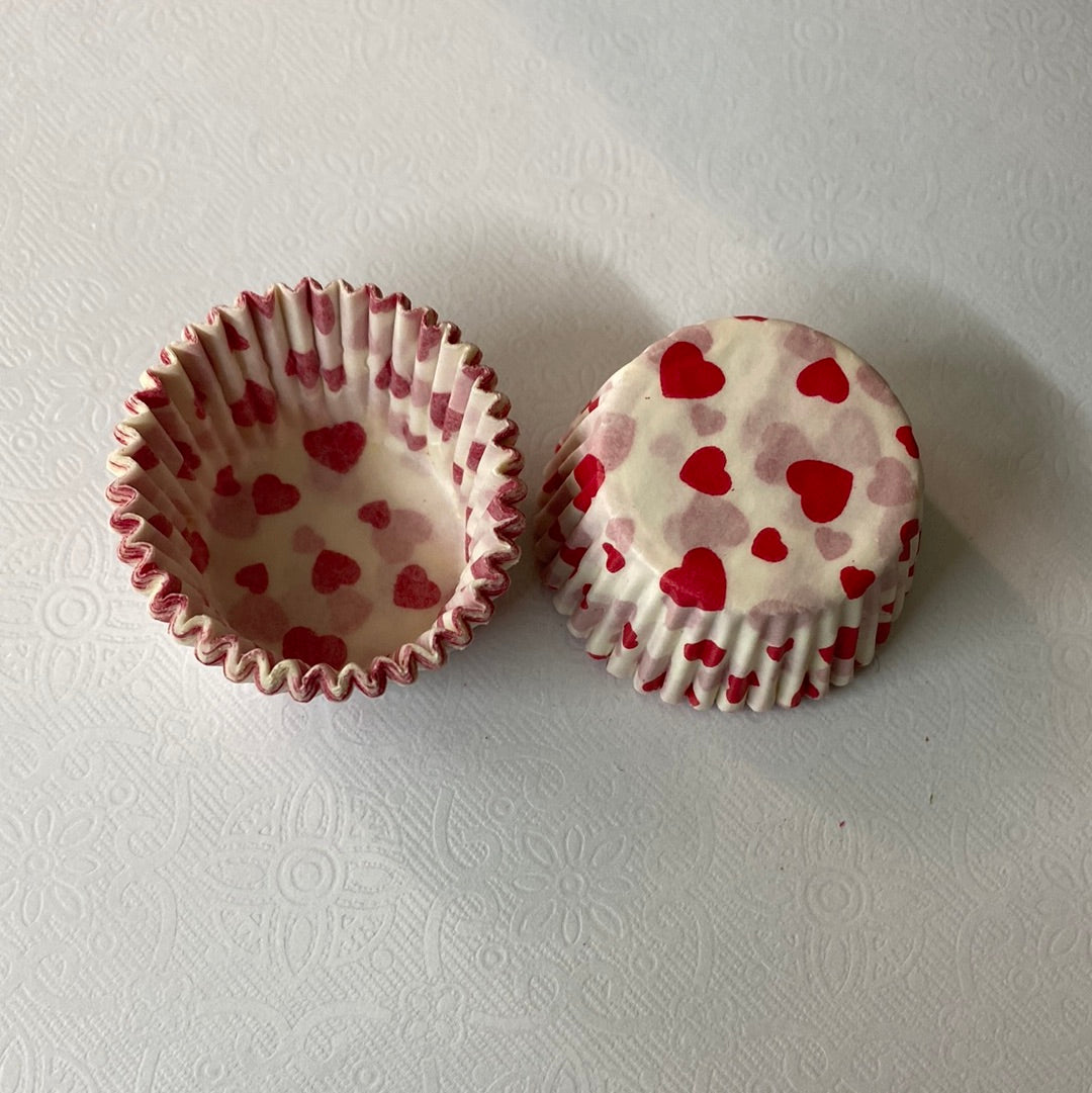 Candy Cups, #4 Red Heart, 800 Pack