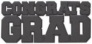 CONGRATS GRAD Lay-on