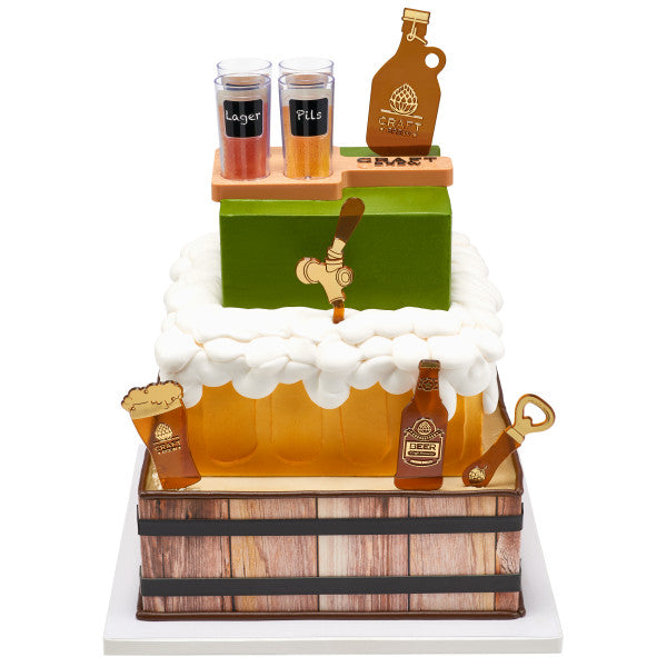 Craft Beer Flight Cake Kit