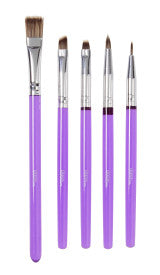 Decorating Brush Set, 5 Piece